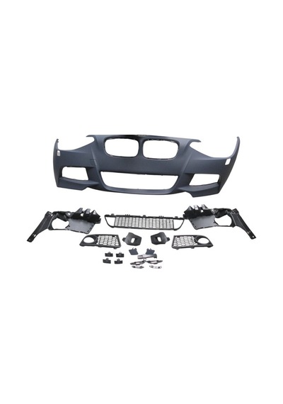 Bmw 1 Serı F20 12/15 Ön Tampon Astarlı Sis D.li Kapak/ızgralı Takım/f.yık.lı/sensör Dlikli Mtech