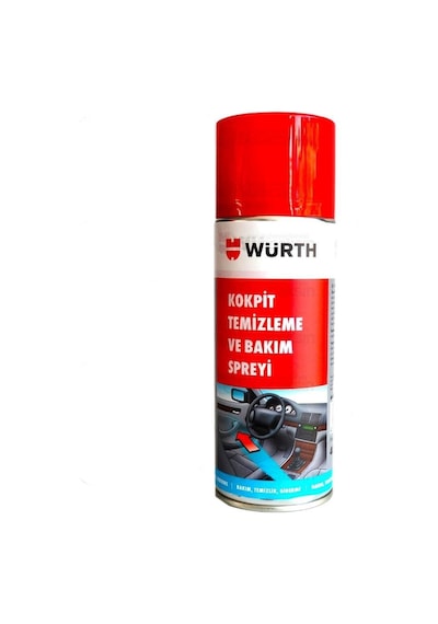 Würth Araç Kokpit Temizleme ve Bakım Spreyi 400 ML