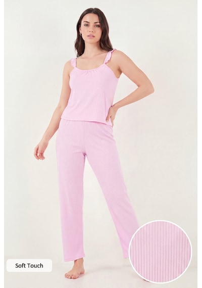 Lela Bayan Pijama Takımı 65770715 Pembe