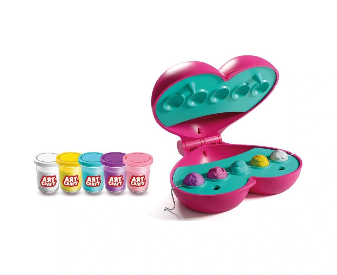 03849 Takı Tasarla Hamur Seti 280 Gr -fentoys