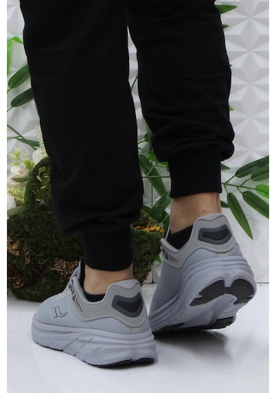Lescon Glıtch Easystep Gri Rahat Erkek Spor Ayakkabı 001