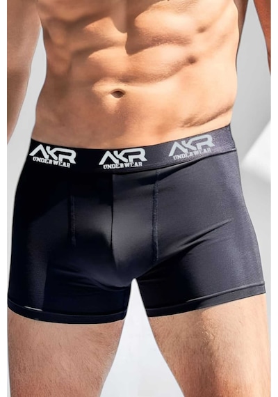 Uniquetrenders Erkek Likralı 5'li Boxer Siyah