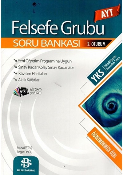 Bilgi Sarmal Yayınları Ayt Felsefe Grubu Soru  Bankası