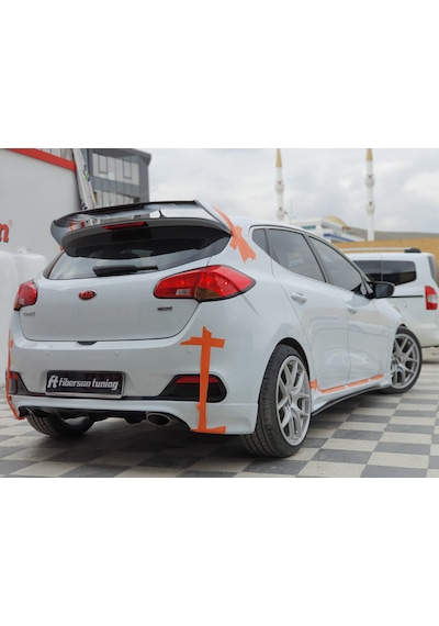 Kia Ceed 2012-16 Marşpiyel Takımı---Fibersan Tuning