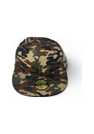Hedea Urban Tactical Askeri Desenli Kamuflaj Hip Hop Şapka Çok Renkli