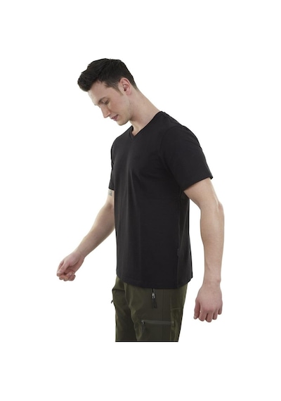 Alpinist Vortex Erkek T Shirt Siyah L 600615