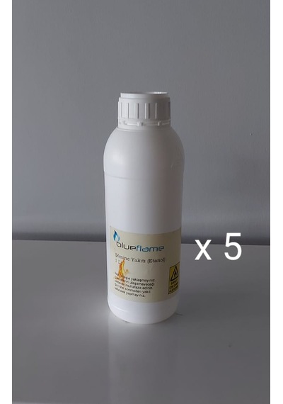 Blueflame Bio Ethanol Şömine Yakıtı 5 Litre 5 1 Litre