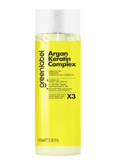 Greenlabel Argan Keratin Complex Durulanmayan Saç Bakım Serumu 100ml