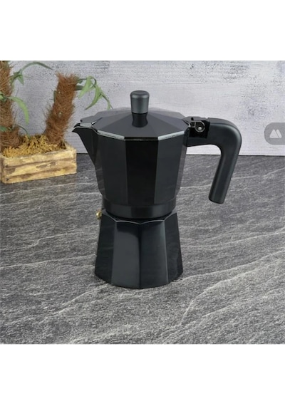 Ocak Üstü Espresso Ve Kahve Makinesi - Moka Pot - 6kişilik 300 Ml