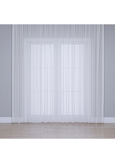 Fabric Folded Keten Pileli Tül Perde Seyrek Pile 1 X 2 , Optik Beyaz, 100 X 200 Sku: Zeusb0hfg7zy71 A Antrasit
