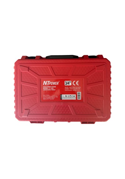 Nt Power 3/4 20V 6 Amper 1600NM C-1050 Profesyonel Kömürsüz Akülü Somun Sökme