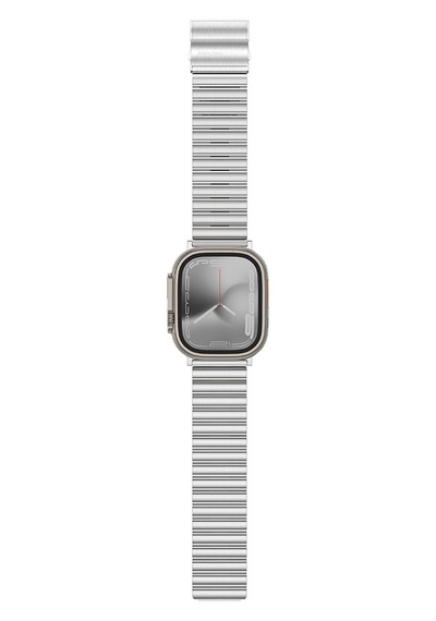 Watch Ultra 49mm Amazingthing Titan Steel Metal Kordon Gümüş