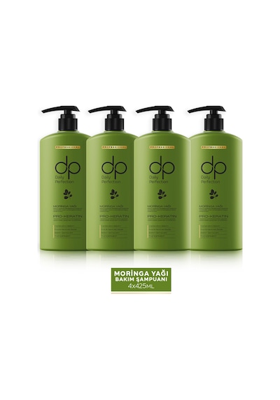 Dp Daily Perfection Moringa Yağı Şampuan 4 x 425 ML