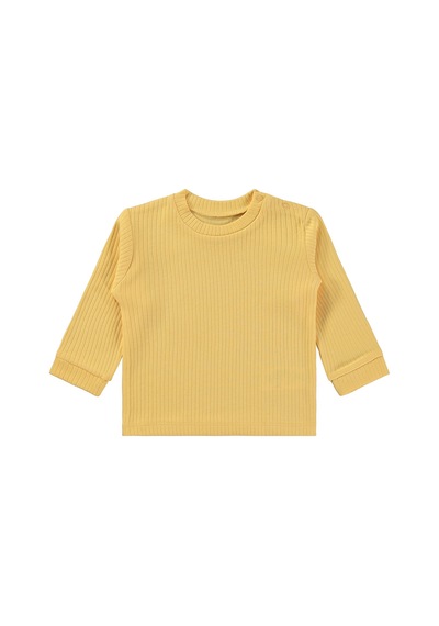 Minidamla Basic 3'lü Set 6-18 Ay Sweatshirt - Mavi Koyu Mavi