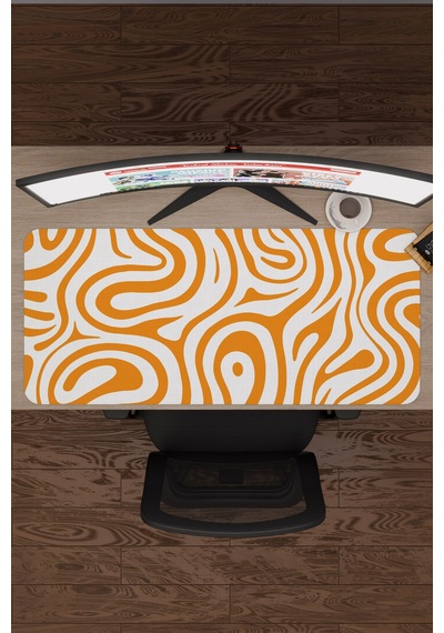 Vektörler Kaymaz Dikişli Kauçuk Oyuncu Mousepad V5 - 90x40 Xxl Gaming Mouse Pad Fare Altlığı