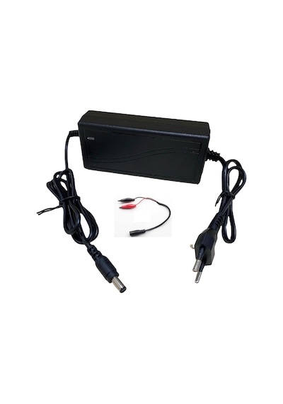 Pilsan 12 Volt Akülü Arab İle Uyumlu - 13.8 Volt Akü Şarj Cihazı Şarj Aleti Adaptör