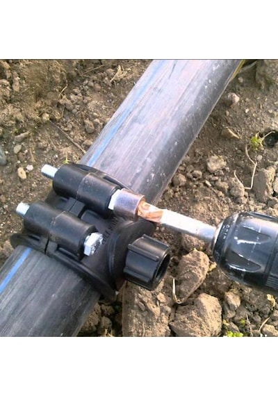 110x1 Priz Kolye Galvaniz Civatalı Ve Metal Yüzüklü