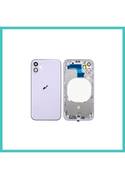 Ny Joy Apple iPhone Uyumlu 11 Uyumlu  Boş Kasa Mor Nyjoybz