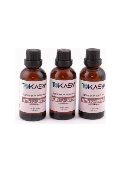 Tokasya Keten Tohumu Yağı 3 x 50 ML