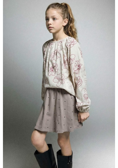 Defacto Kız Çocuk Regular Fit Oxford Uzun Kollu Gömlek G4599a825aupn429 Pembe-pn429