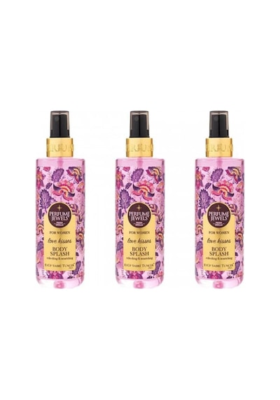 Pj Body Splash Kisses 250 Ml X 3