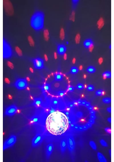 Sese Duyarlı Usb Rgb Ledli Disco Topu Disko Topu 5w