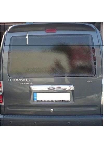 Ford Connect Bagaj Spoiler (Anotomik) - Mat Siyah STR-1007