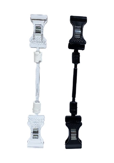 Çift Mini Mandal 50 Mm - Siyah Pakette 10 Adet
