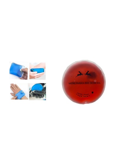 Kırmızı Ceylan Cep Sobası,el Isıtıcı,sıcak Su Torbası Pvc 9cm