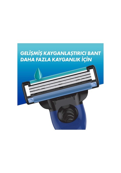 Lexroo Mach3 Start Yedek Tıraş Bıçağı 10 Adet