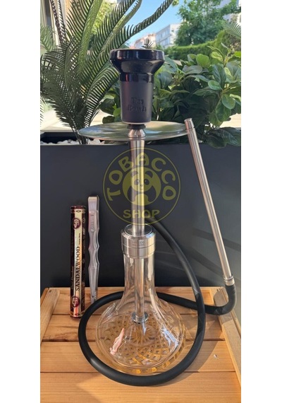 E24 Big Boss Eco Çelik Seri Gold & Taş Bowls Nargile Lülesi Sandal Ağacı Tütsü Hediyeli