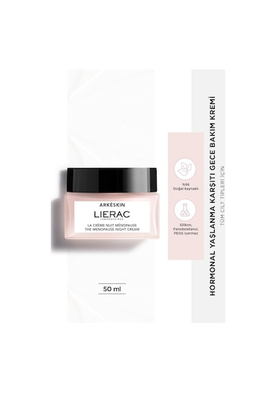 Arkeskin Night Cream 50ml Hormonal Yaşlanma Karşıtı Gece Bakım Kremi