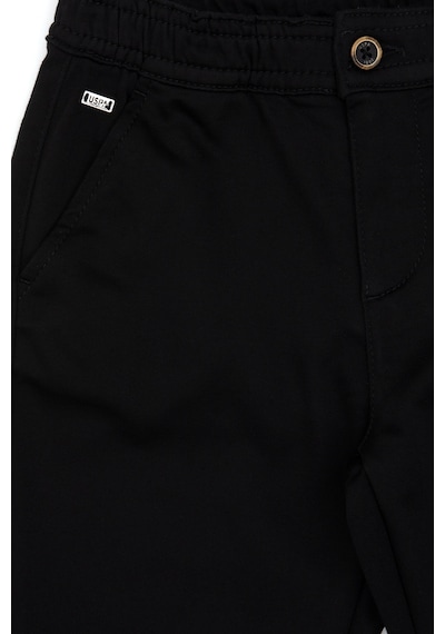 U.s. Polo Assn. Erkek Çocuk Siyah Pantolon Kanvas-chino 50311576-vr046 Siyah