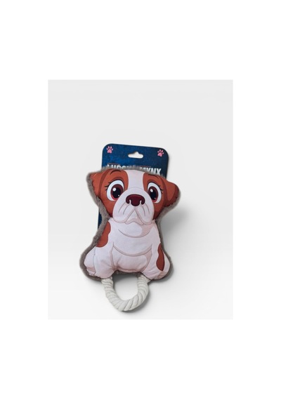Dijital Buldog İpli Peluş Oyuncak