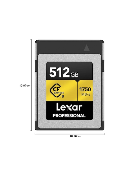 Lexar Gold Series Cfexpress Type-b 512 Gb Hafıza Kartı