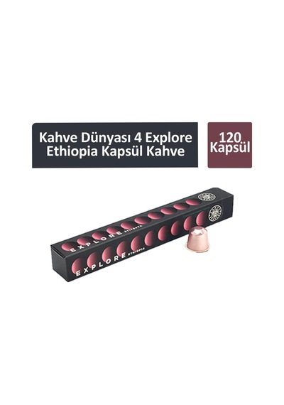 Kahve Dünyası 4 Explore Ethiopia Kapsül Kahve 12 x 10 Kapsül