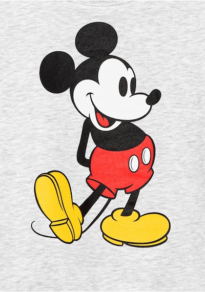 Mavi - Mickey Mouse Baskılı Gri Sweatshirt 7s10084-88467 Gri Mavi - Mickey Mouse Baskılı Gri Sweatshirt 7s10084-88467 Gri