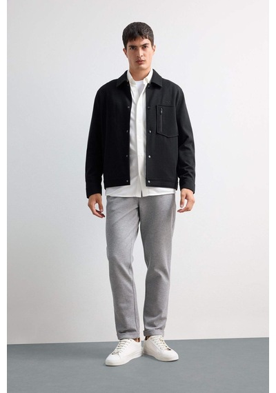Defacto Jogger Fit Düz Paça Pantolon Y2651az25augr210 Gri