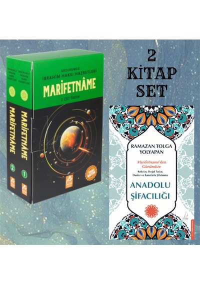Marifetname Orjinal Tam Metin & Anadolu Şifacılığı 2 Kitap Se...