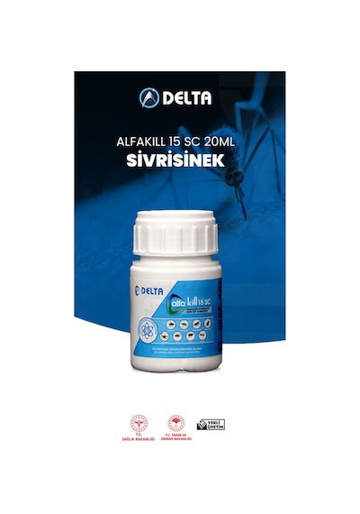 Alfakill 15 Sc 20 Ml Konsantre Haşere - Pire, Kene, Akrep, Hamam, Sivrisinek, Karasinek