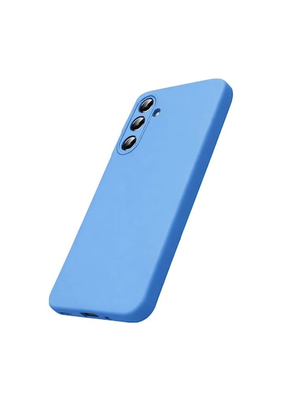 Samsung Uyumlu Galaxy A27 5g Nano İçi Kadife Silikon - Mavi Evimdeyokyok