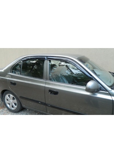 Hyundaı   Accent Admıre 2003   -   2005 Mugen Cam Rüzgarlığı 4 Lü  Takım