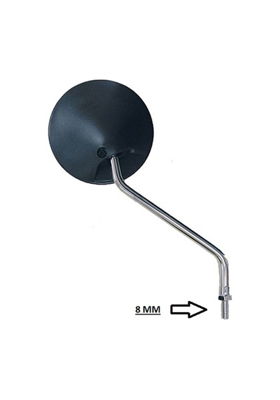 Yuvarlak İnce Diş Ayna Adet 8mm