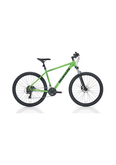 Bıanchı Magma 27.3 Tourney Erkek Dağ Bisikleti 480h Hd 27.5 Jant 21 Vites Green Black Gloss Çok Renkli