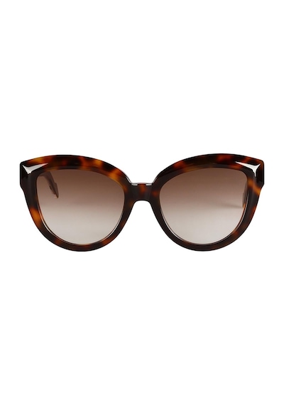 Original Vintage Sunglasses Naples Cıty Nc 04 Havana 52 Kadın Güneş Gözlüğü
