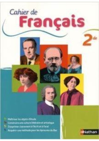 Cahier De Français 2Nde 9782091728728