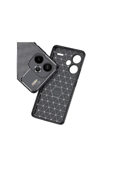 Subutu Redmi Note 13 Pro Plus 5g Kılıf Sbt Negro Silikon Kapak - Siyah Siyah