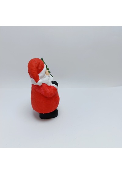 Çam Ağaçlı Noel Baba - Teraryum Malzemesi