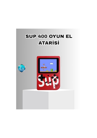 Sup Game Box El Konsolu - 500 Oyunlu, Tv Bağlantılı, 5 Saat Oyun Süresi