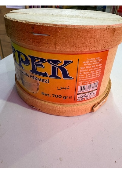 Yapek Katı Tatlı Üzüm Pekmezi 700 Gr